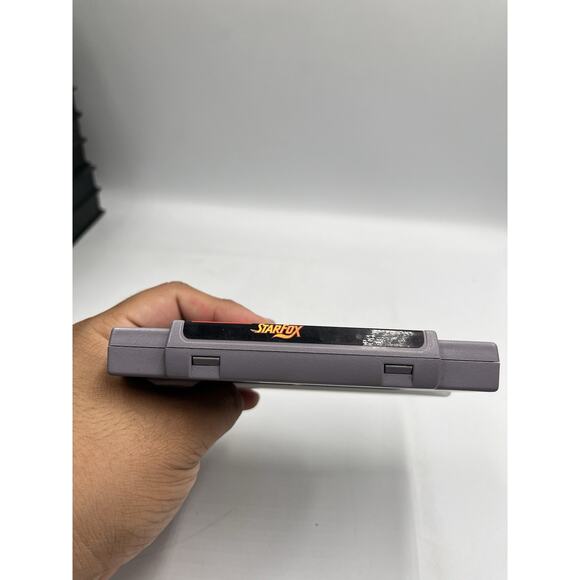 Star Fox (Super Nintendo, 1993) SNES Authentic Cartridge Cleaned & Tested - Picture 7 of 9